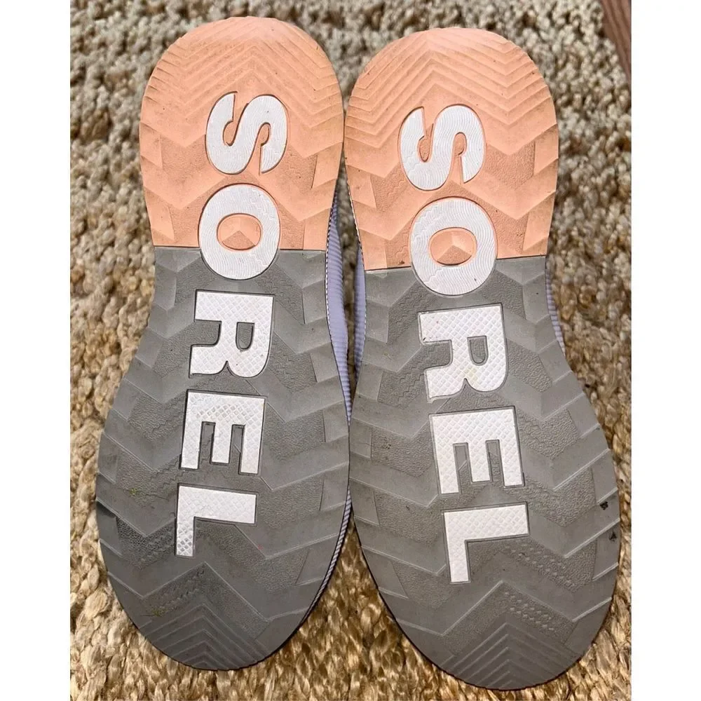 Sorel Out N About III Classic Leather Boot In Dove Peach Size Women’s 10